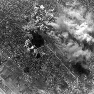 Délvidék bombázása- 1944 (Forrás: Fortepan/National Archives)

